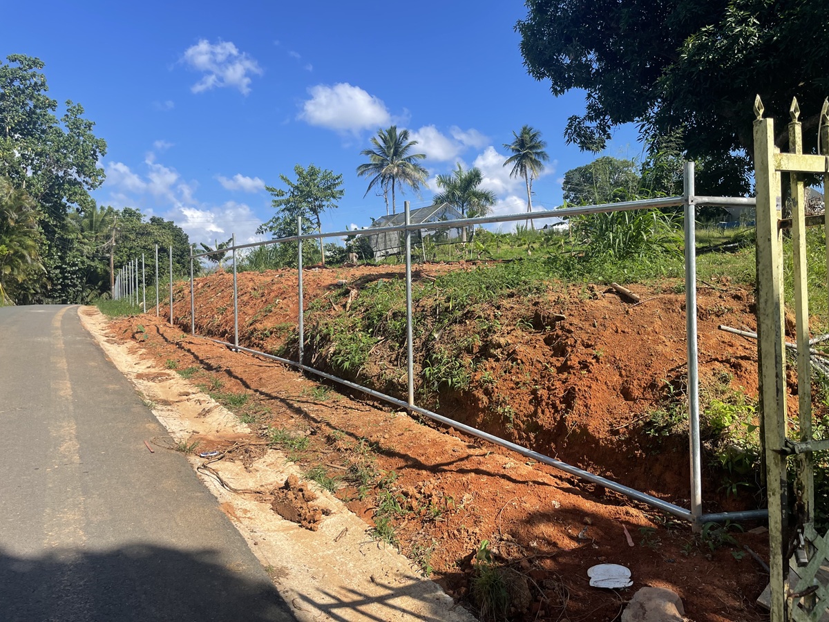 2025-10-19 Fence Progress